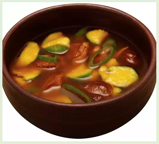 Korean Temple Food : Explore Traditional Vegan Food 10 08Traditional Korean Vegan Food_Korean Temple Food_Zucchini Soybean Paste Stew