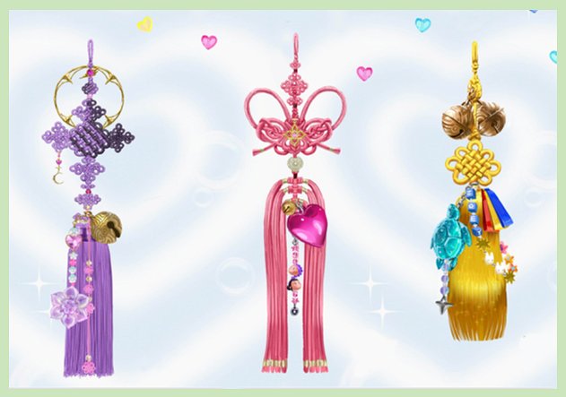 K-Pop Demon Hunters_Korean Traditional Norigae_Demon Hunters Norigae2