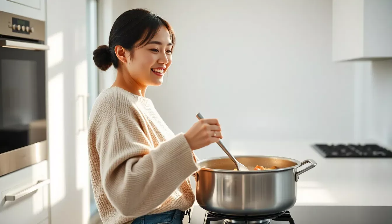 Korean Comfort_Doenjang Jjigae_A steaming bowl