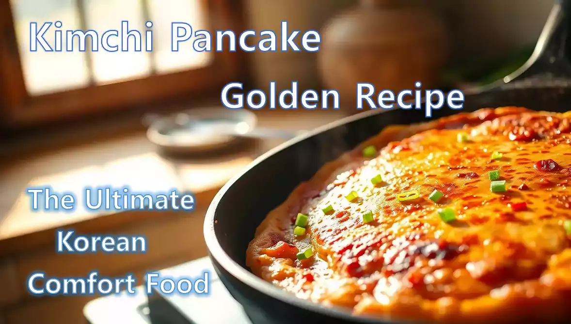 Kimchi Pancake_Golden Recipe_banner